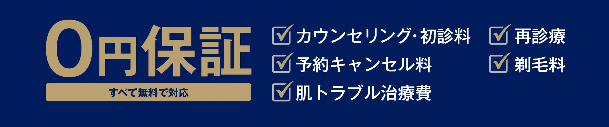 ゴリラクリニック0円保証