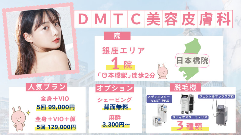 DMTC美容皮膚科日本橋院